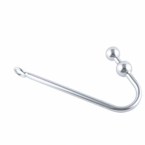Anal Hooks Balls Anal Hook 4417 Steel Stainless Two Pleasurable 0724